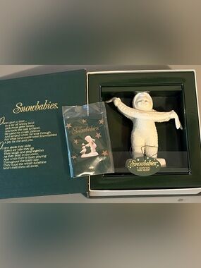 Dept 56 Snowbabies I Love You This Much Figurine w/ Box & Tag